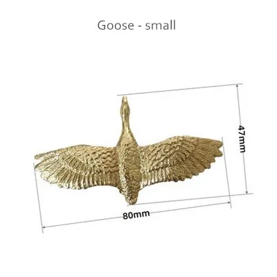 

Золотая Ручка для мебели, дверные ручки, твердая латунь, в форме слона, гусенцев, одно отверстие, ручки для шкафа, кухонного шкафа, выдвижного ящика