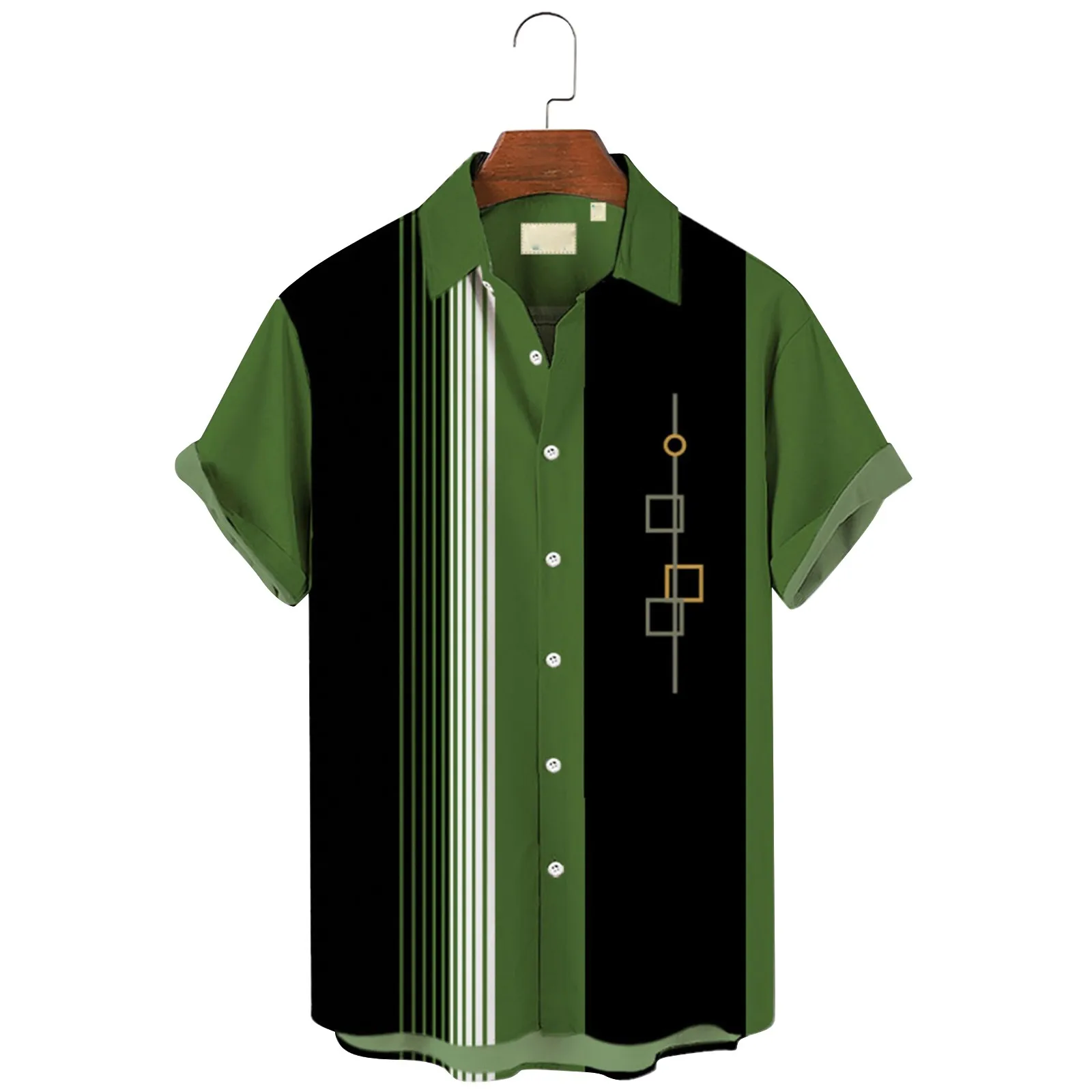 

Мужские Гавайские рубашки с цветочным принтом, пляжные рубашки с коротким рукавом и пуговицами, Короткий комбинезон, Мужское боди