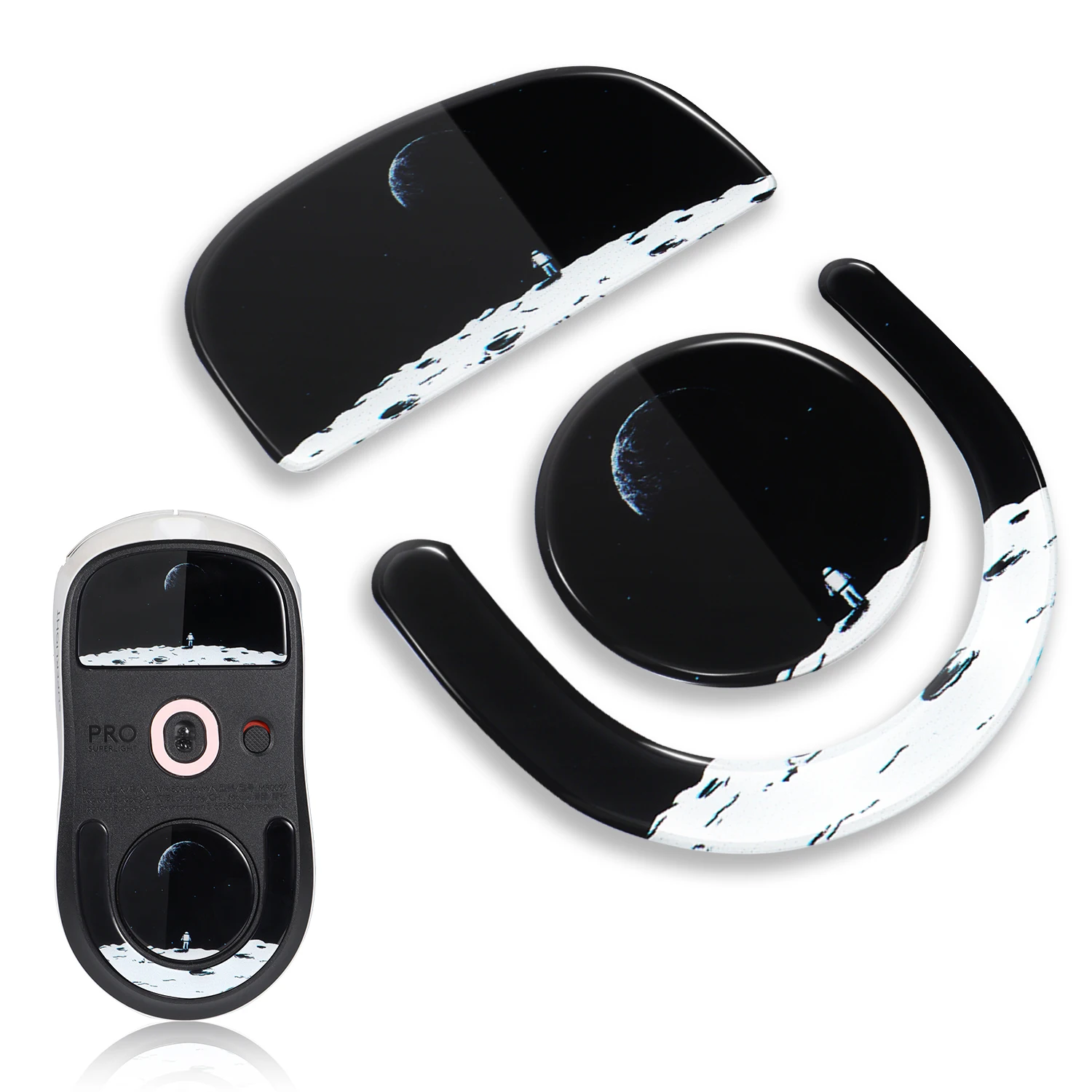 Стеклянные коньки для мыши Logitech G PRO X Superlight 2 накладки гладкие прочные игровые