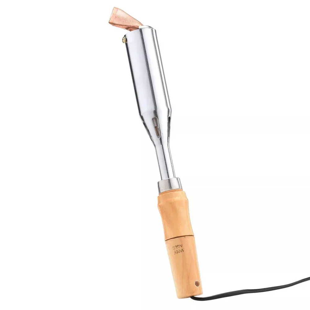 1 шт. 300 Вт электрический паяльник с деревянной ручкой паяльная станция мощными