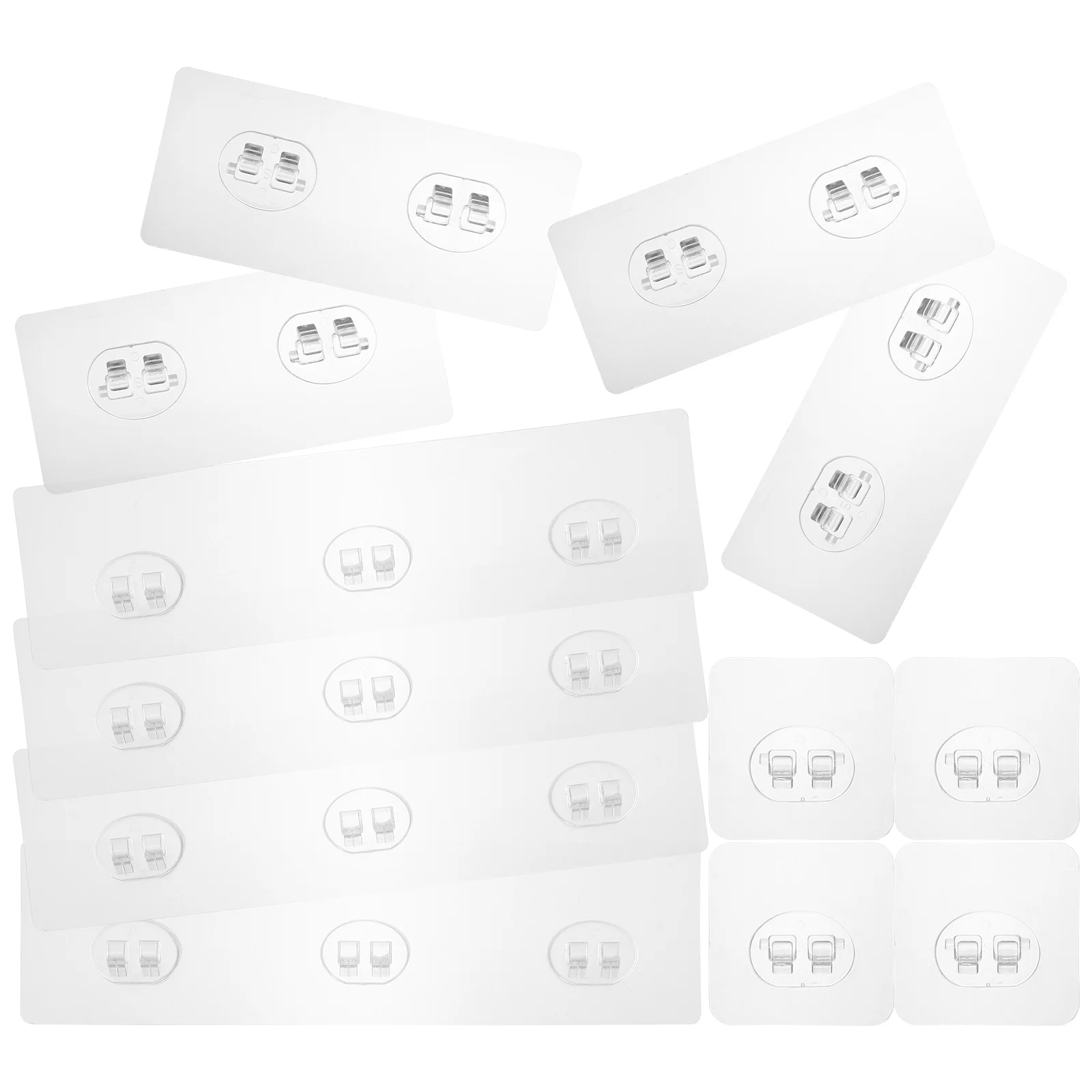 

12pcs Stick On Hooks Multipurpose Hook Wall Mounted Hook Clear Sticky Hooks Towel Hooks Hanging Hooks Kitchen Hook Wall Hooks