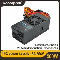 tfx 500w wide voltage 110v220v pc power supply 80plus bronze switching 8cm cooling fan for tfx case