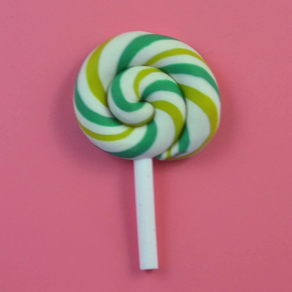 

Lollipop Charms Flatback Candy Resin Clay Charm Lollipops Beads Embellishments Nail Diy Polymer Scrapbooking Making Decorations