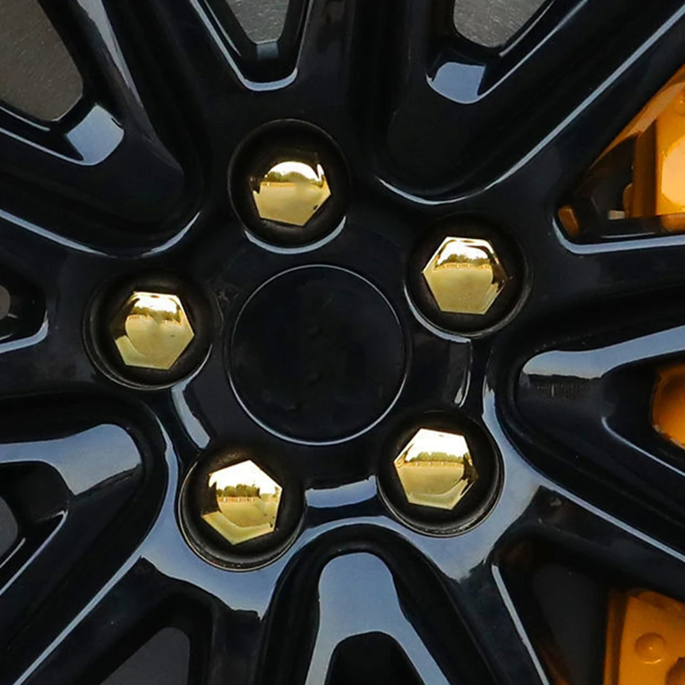 20 шт. универсальные 17 мм пластиковые колпачки на Колесные гайки для Audi A3 A4 B8 B9 A5 Q3 Q5