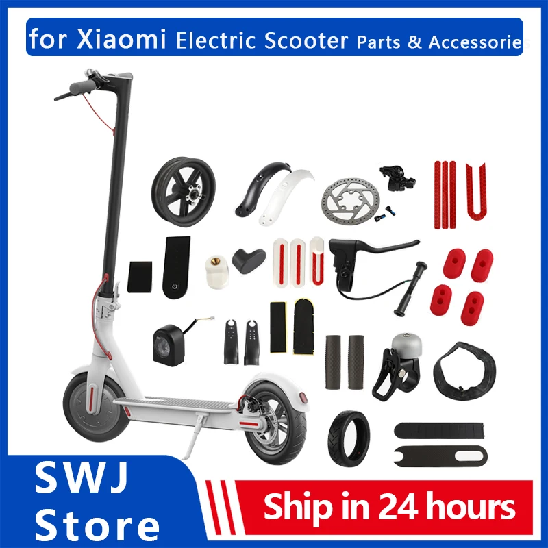 

For Xiaomi Mijia M365 M365 Pro 1S Electric Scooter Parts and Accessories Hooks Footrests Fenders Bells LCD Meters Good Quality