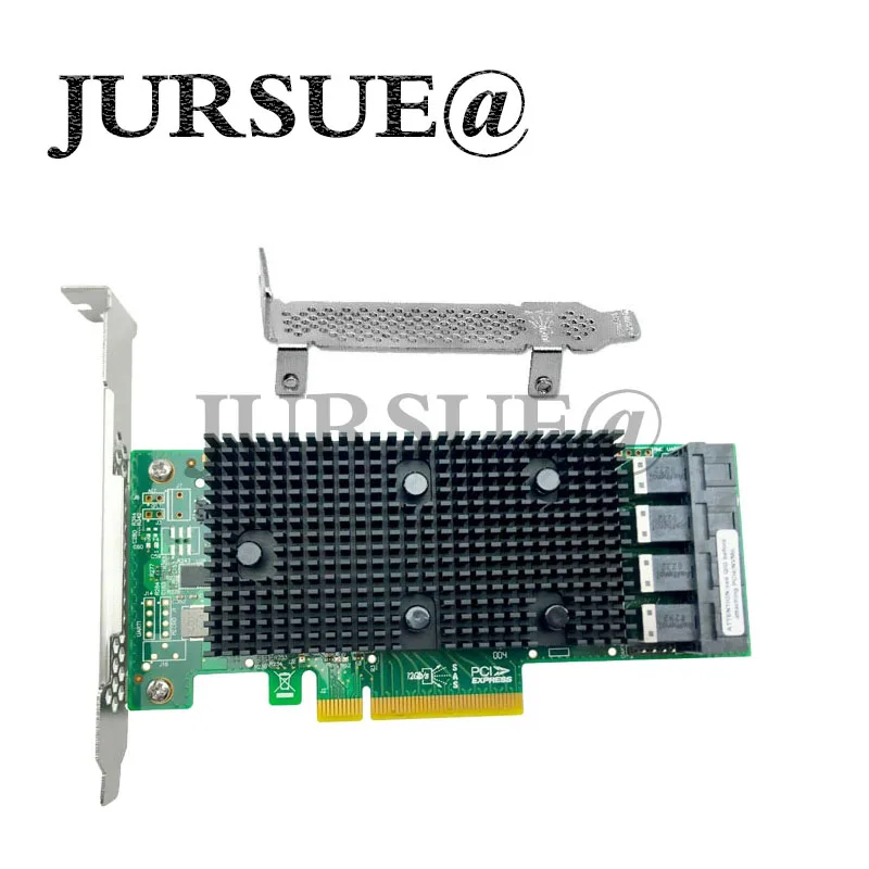 Фото 430-16i LSI SAS3416 9400-16i Трехрежимный контроллер HBA 12G IT-режим NAS №1