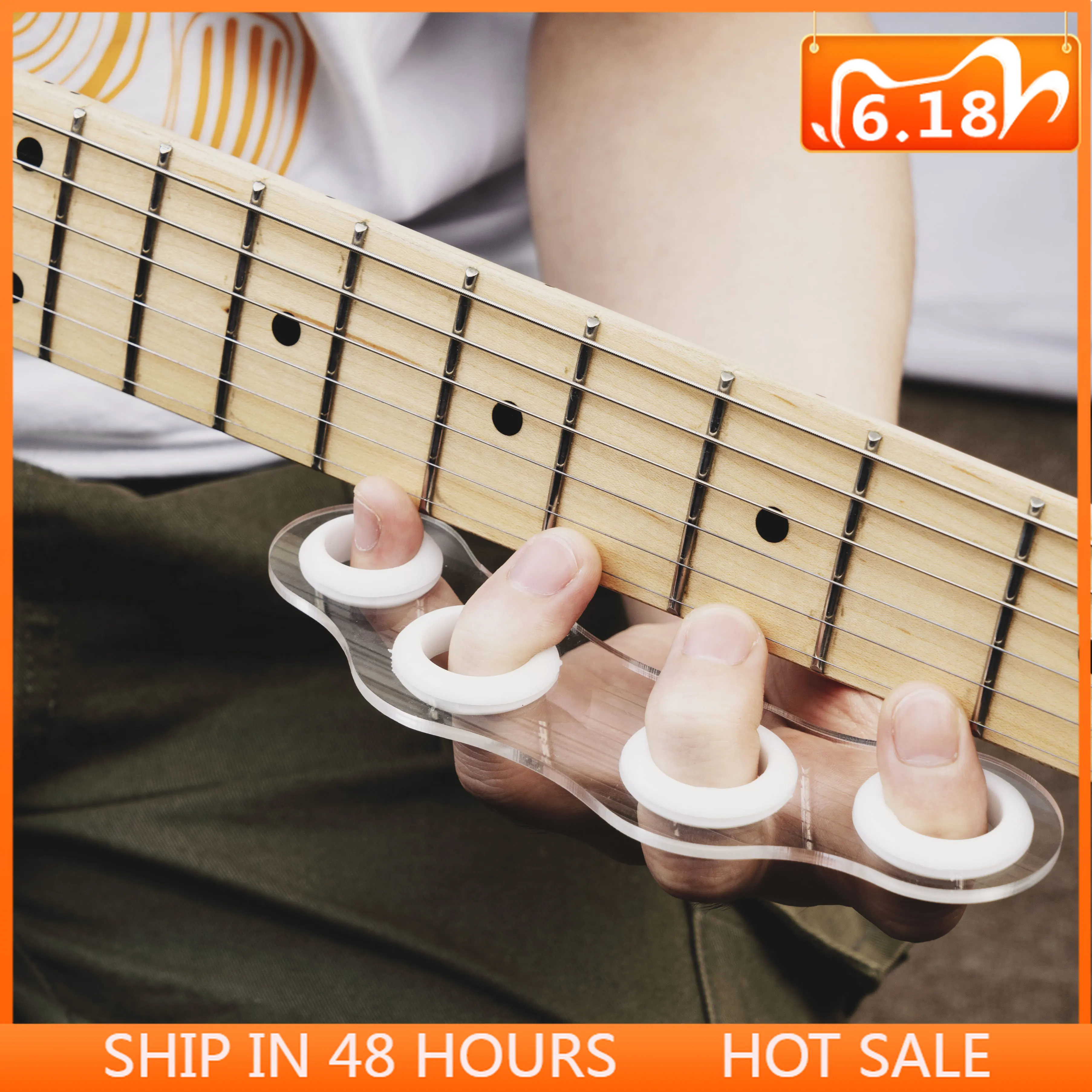 

GUITTO GFE-01 Hand-held Finger Trainer Set Piano Guitar Finger Sensitivity Strength Power Practice Trainers Guitar Accessories