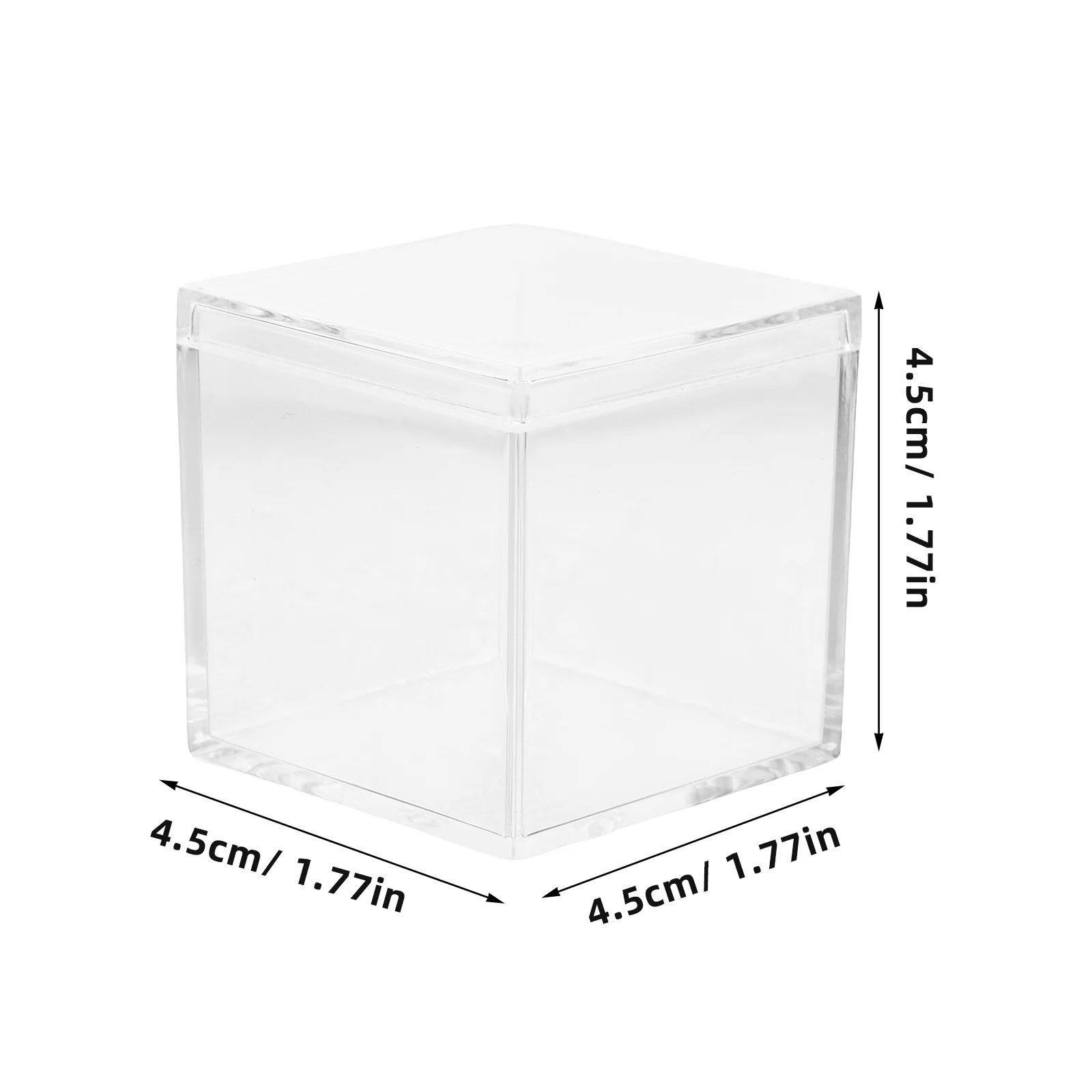 9 шт. маленькая прозрачная коробка контейнеры для еды с крышками универсальные