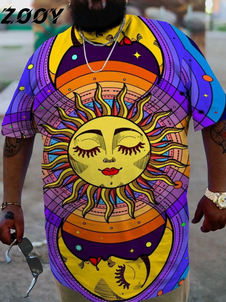 

ZOOY 8XL 9XL Plus Size T-shirt Summer Funny Print T Shirt Men Short Sleeve Tshirt Hip Hop 9xl Plus Size Tees Cartoon Streetwear