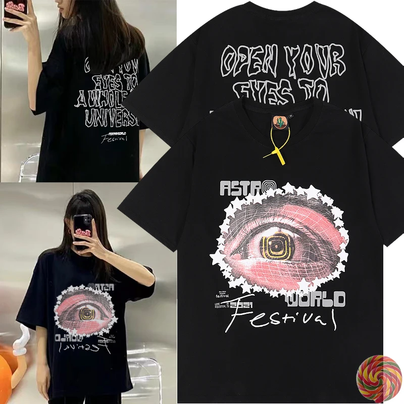 

Футболка с надписью «Open Your Eyes»