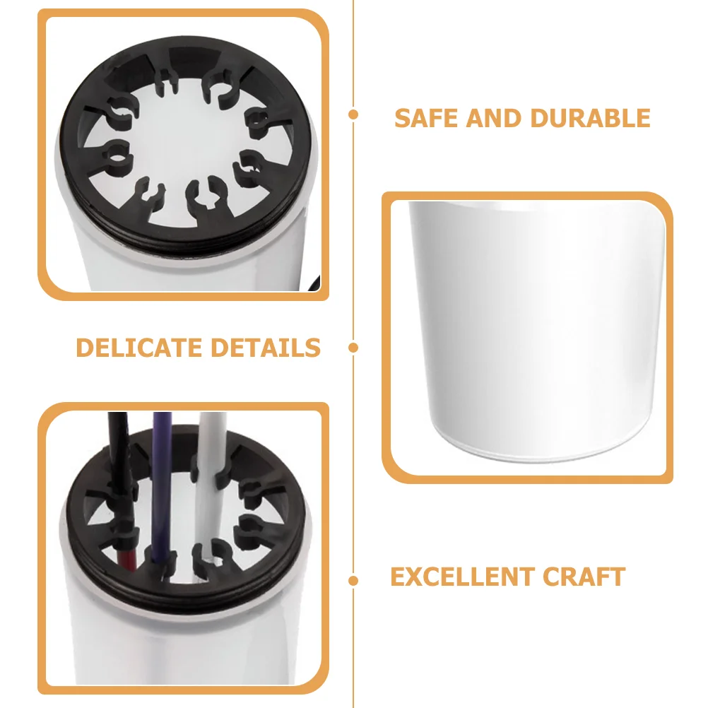 2 шт. бутылка-карандаш школьный держатель для кистей органайзер очиститель