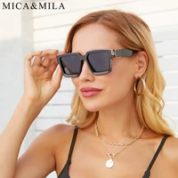 new trendy fashion womens sunglasses streampunk square frame elegant eyewear designer outdoor mirror uv400 unisex eyeglasses