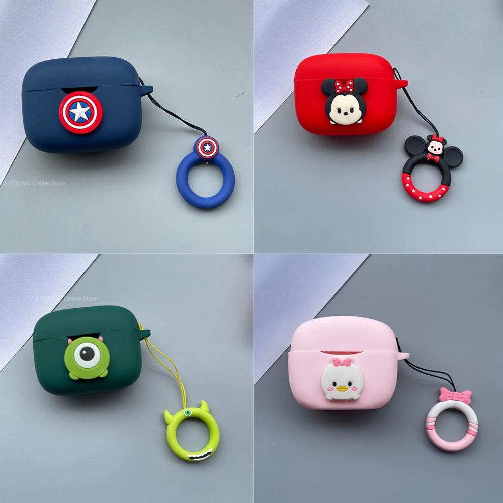 

Earphone Case for JBL Tune 230NC / T130NC TWS Case Superhero Cartoon Protective Cover Wireless Earphones Case Accessories