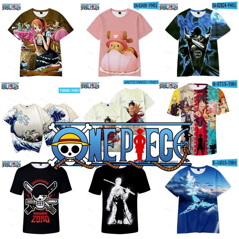 

One Piece Summer T-shirt Tees Cool Oversized Cosplay Thin Cool Nami Tops Men Personality Outerwear Tops