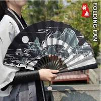 chinese mythology elements folding fan 11 80 inch bamboo antiquity hand fan gifts to yourself lover children friends clients
