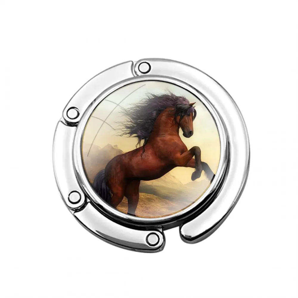 Складной крючок для кошелька Женская настольная Сумочка складной декоративный