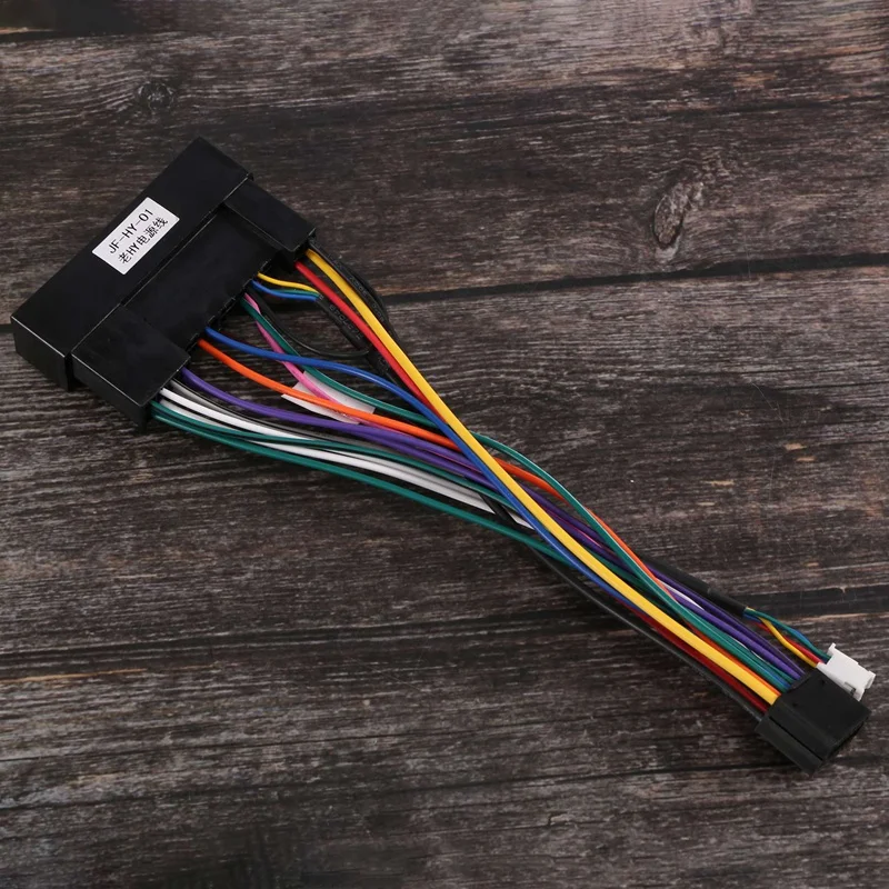 16-контактный адаптер жгут проводов для автомобильного стерео аудио Android KIA Carens