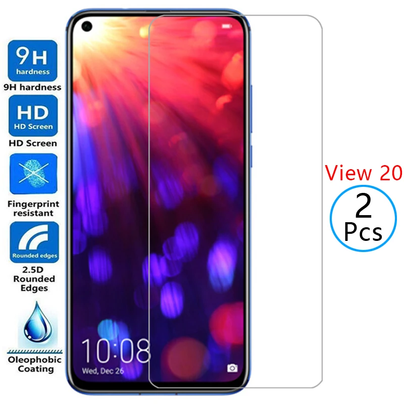protective tempered glass for huawei honor view 20 screen protector on honer onor view20 v v20 20view 6.4 safety film honorv20