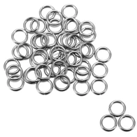 100 200pcs stainless steel open jump rings 456810mm strong split rings connectors for necklace bracelet jewelry accessories