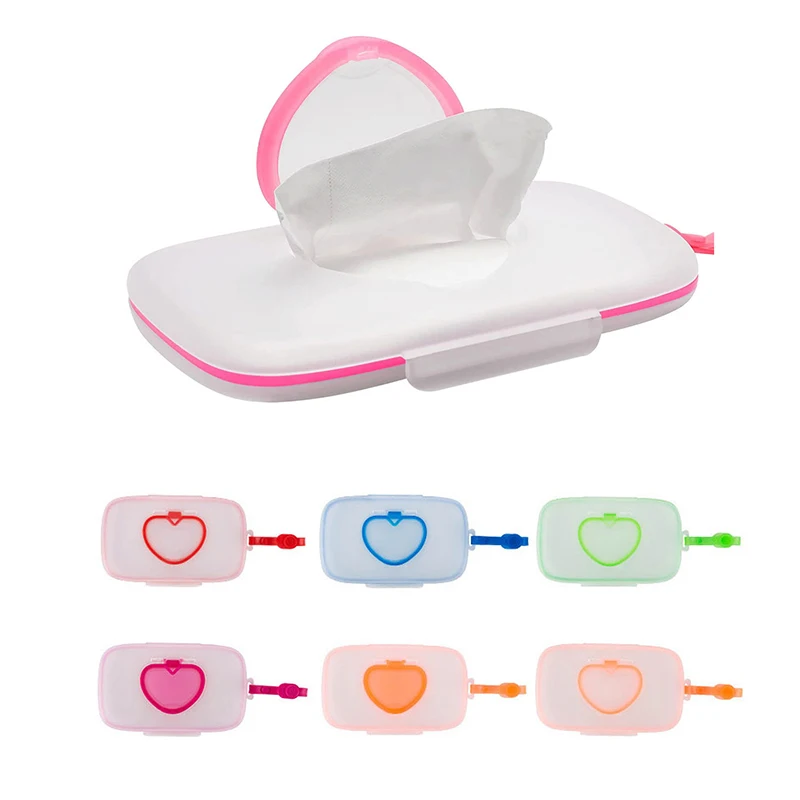 Wet Wipes Box Dispenser Baby Case Tissue Holder Storage Travel Container Carrier Stroller Diaper Pouch Refillable Mask Holder