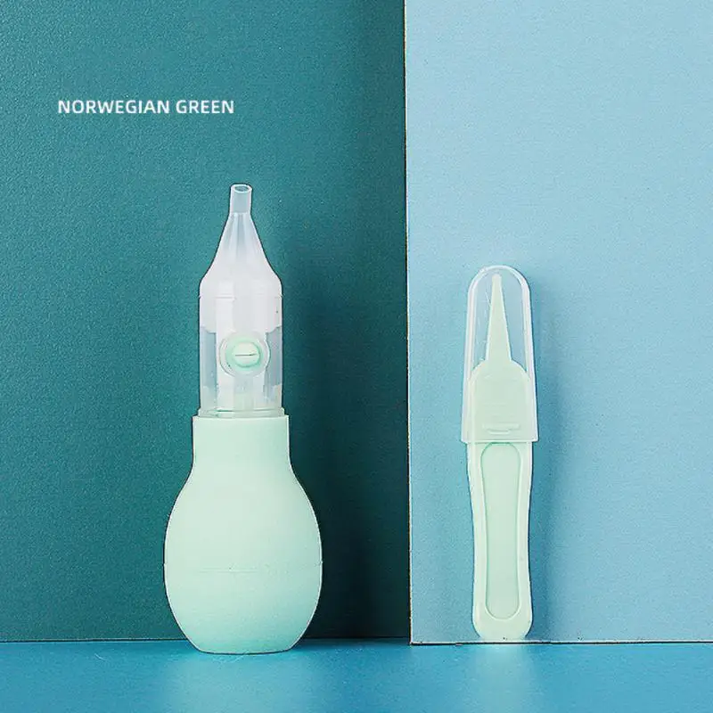 

Baby Care Diagnostic-tool Nasal Aspirator Soft Suction Head Silicone Nose Cleaner Soft Fit Baby Nasal Aspirator Anti-reflux