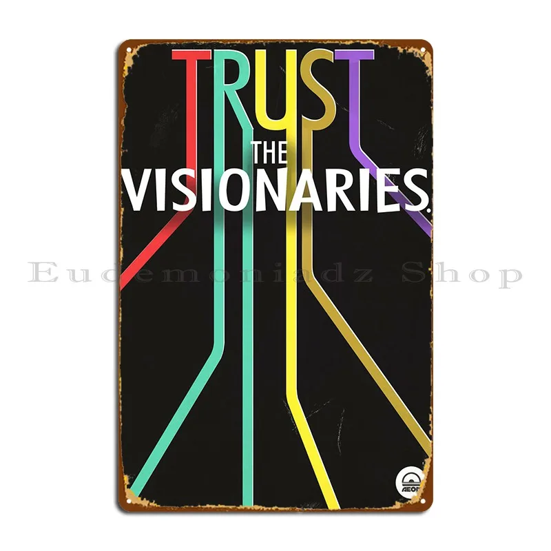 

Надпись «доверьтесь видионерам», металлический знак, печать, Настенный декор, картина для гаража, вечерние, жестяной знак, плакат