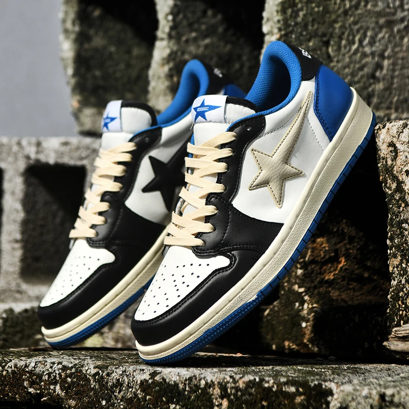 Молодежные Белые Повседневные Кроссовки С Круглым Носком Ультрашерстяная Кожа