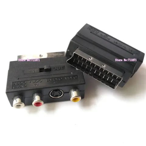 Адаптер SCART на S-Video CVBS Video R L