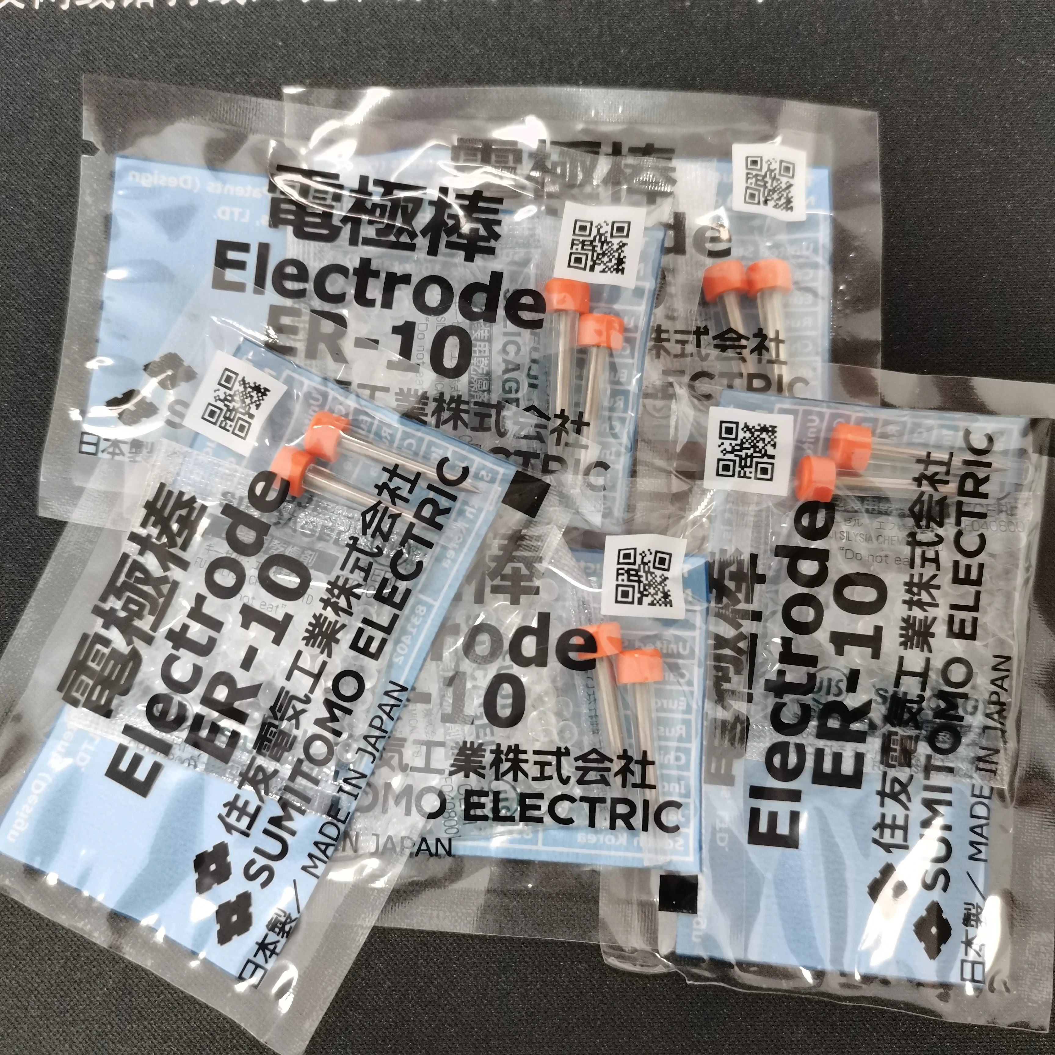 5 pairsER-10 Electrode Sumitomo T-39 Type-66 T-81C 82C Z1C 71C TYPE-81M12 T-400/600CFiberFusionSplicerWeldingElectrodesRod ER-10