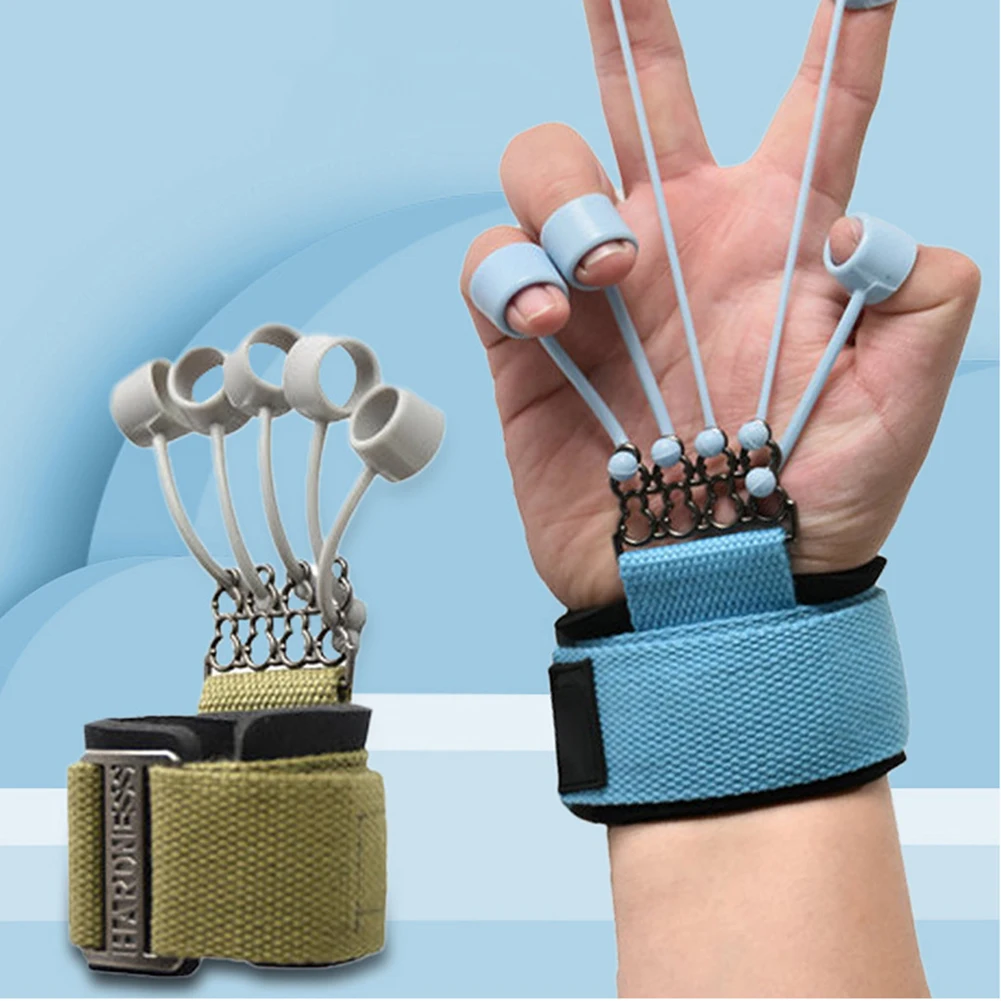 

Finger Handshake Yoga Resistance Band Finger Flexion Trainer Training Device Fitness Equipments Accessories