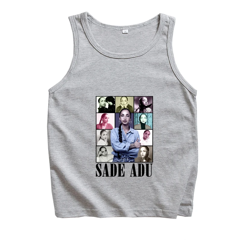 Майка Sade Adu для мужчин и женщин жилет Повседневная футболка без рукавов подарок