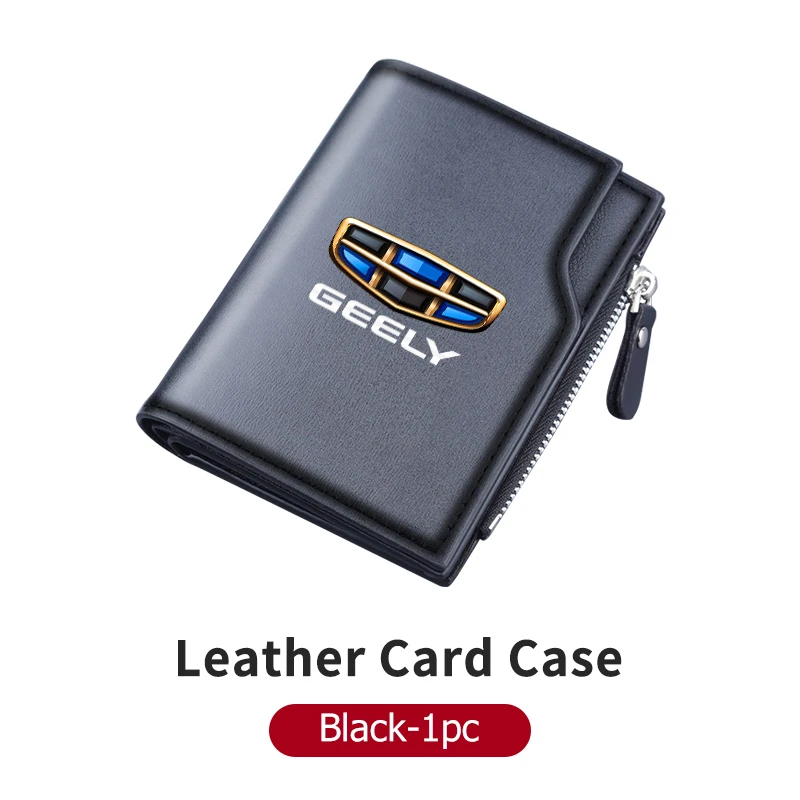 

Автомобильные аксессуары, кожаный чехол для ключей от автомобиля, чехол-кошелек, брелок для ключей Geely Coolray Emgrand X6 X7 EC7 Atlas Boyue GC6, детали EC8