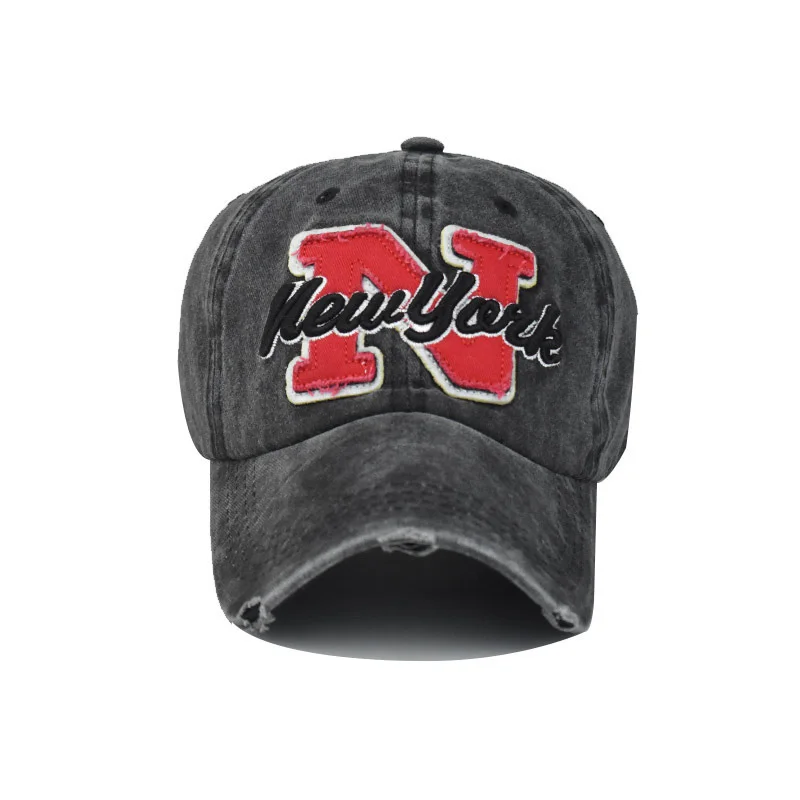 

NewYork Letter Embroidery Baseball Cap Fashion Peaked Hat Hip Hop Trucker Caps Women Men Summer Cotton Outdoor Snapback Sun Hats
