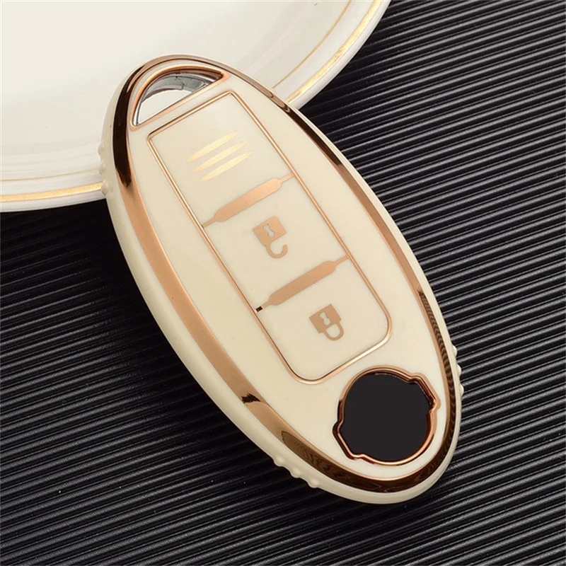 

New TPU Car Key Case Cover Shell Fob For Nissan Qashqai X-Trail T31 T32 Juke J10 J11 Tiida Altima Pathfinder Kicks For Infiniti
