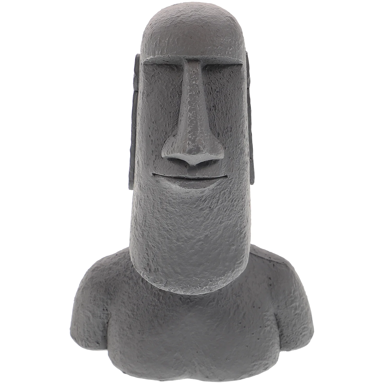 

Moai Statue Easter Island Moai Style Decoration Northern Style Model Ornament Resin Figurine