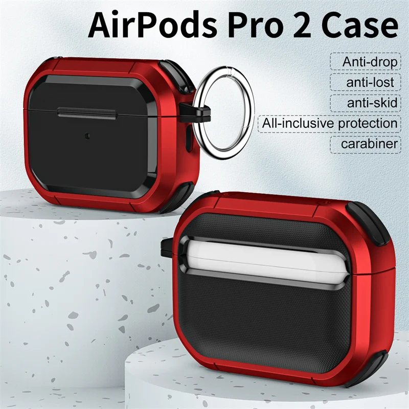 

Мягкий защитный чехол для AirPods Pro 2, чехол для наушников из ТПУ, противоударный чехол, чехол для AirPods Pro 2, аксессуары для корпуса