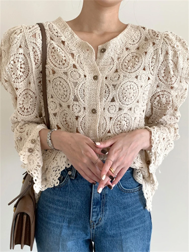 

Summer Womens Sweaters 2023 Women Clothing Oversize Vintage Cardigan Thin Sweater Knitted Cardigan Knit Button Loose Maxi Tops
