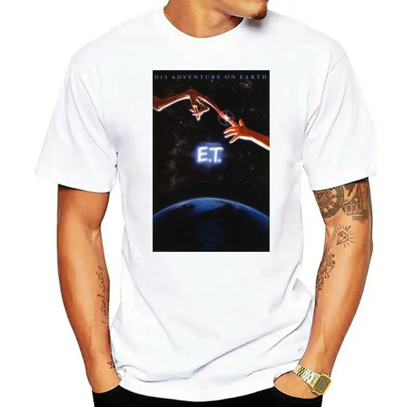 

E.T. Мужская хлопковая футболка из фильма 100% E0160