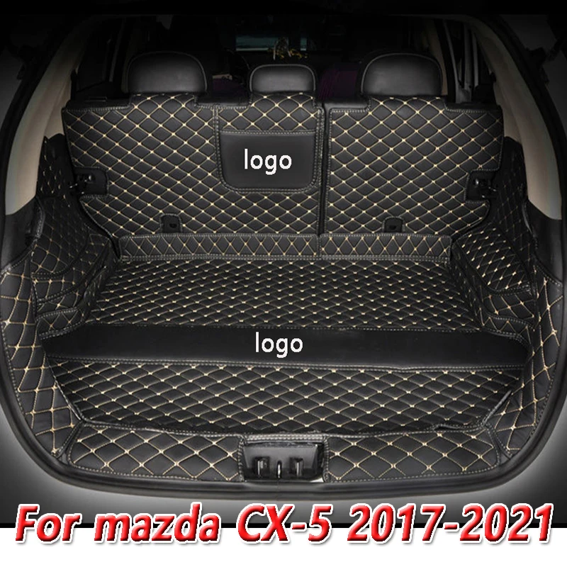 

Для mazda CX-5 cx5 cx 5 kf 2017 2018 2019 2020 2021 задняя кожаная подкладка торс ковер грязевая Подушка протектор