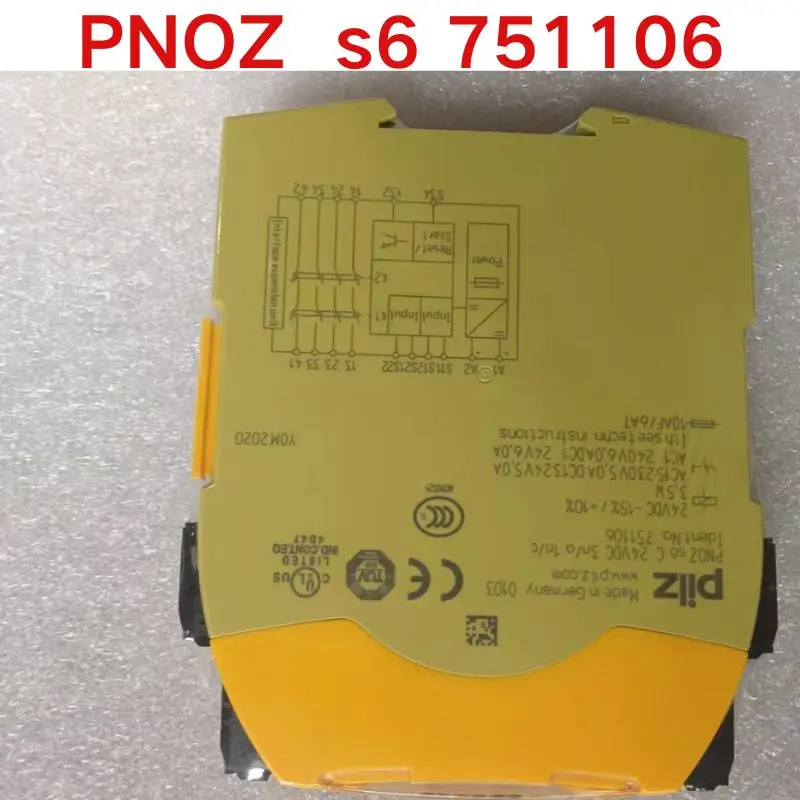 Совершенно новое реле безопасности PNOZ s6 751106