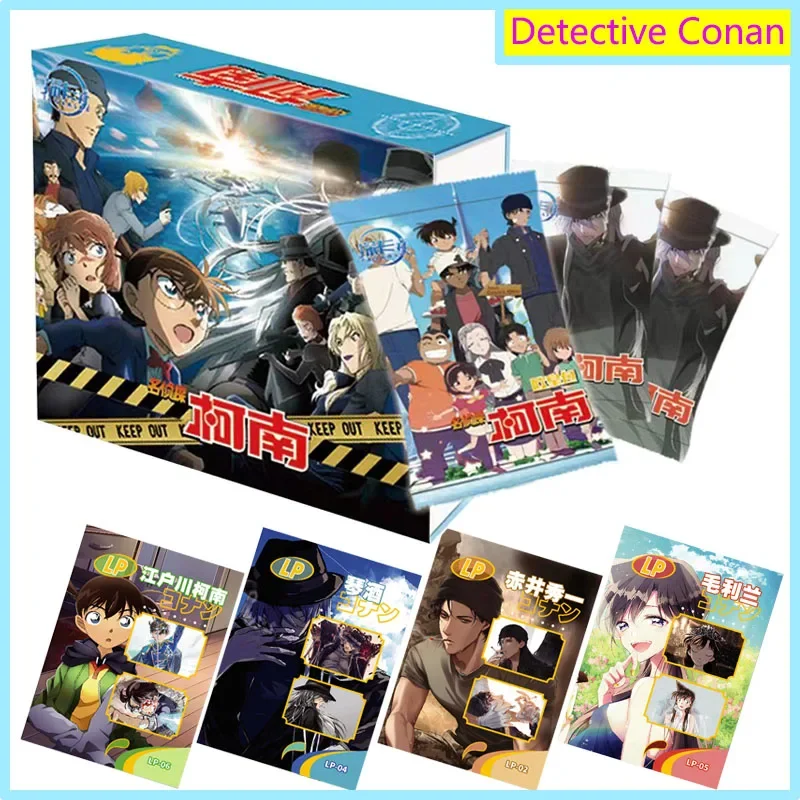 

Japanese Anime Detective Conan Peripheral Collection Cards Booster Box TCG Game Rare Limited Card Toys Children Birthday Gifts