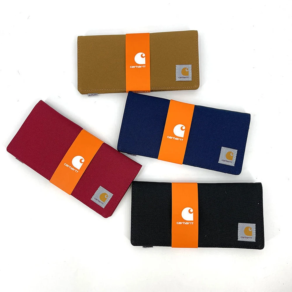 

Carhartt Wip unisex trendy brand wallet long canvas student men's and women's youth trend personality wallet