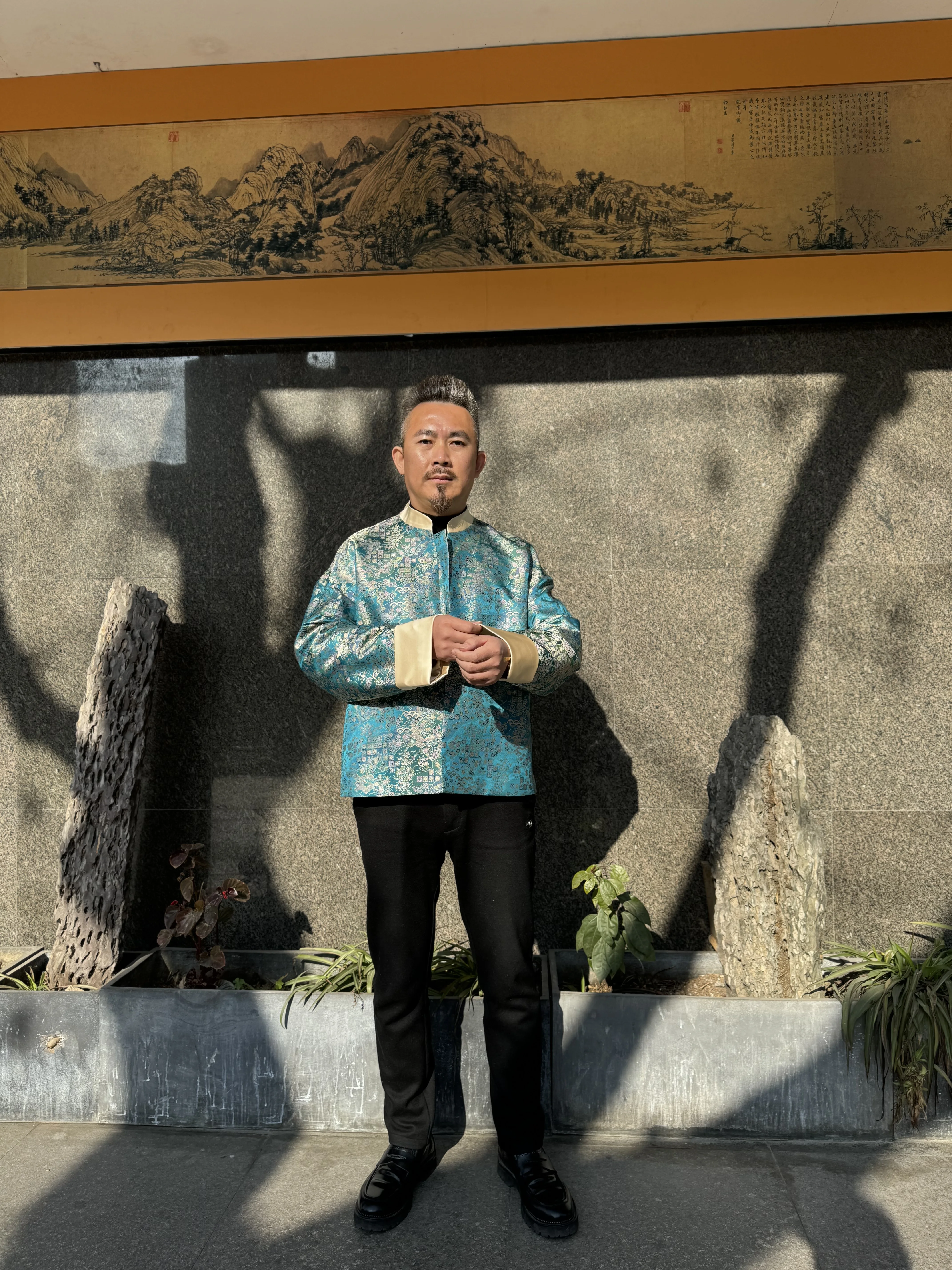 Костюм большой босса мафии Высококачественная униформа женское шелковое платье