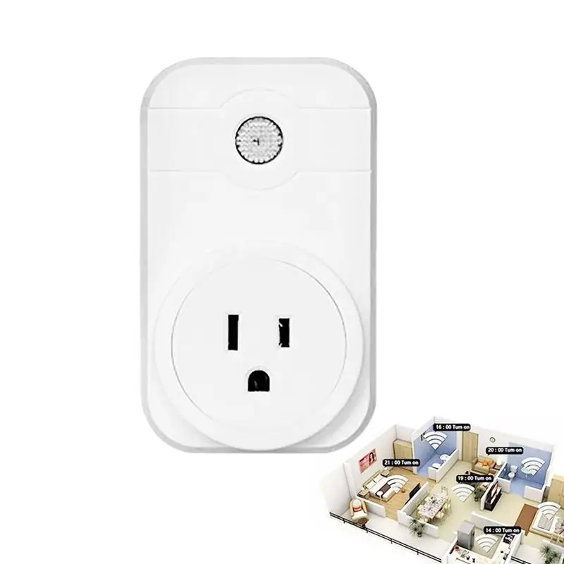 

WiFi Smart Plug WiFi Plug With Home Remote Control Timer Switch WiFi Mobile Phone Timing Voice Control Socket WIFI Smart Socket