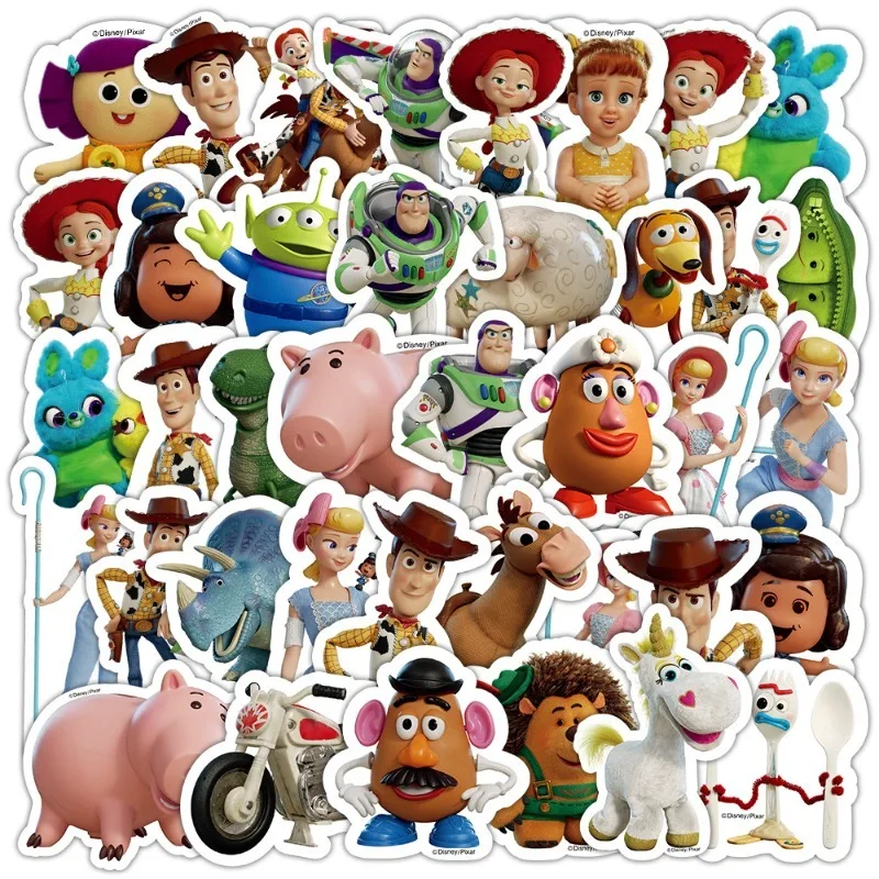 50 шт. декоративные наклейки История игрушек