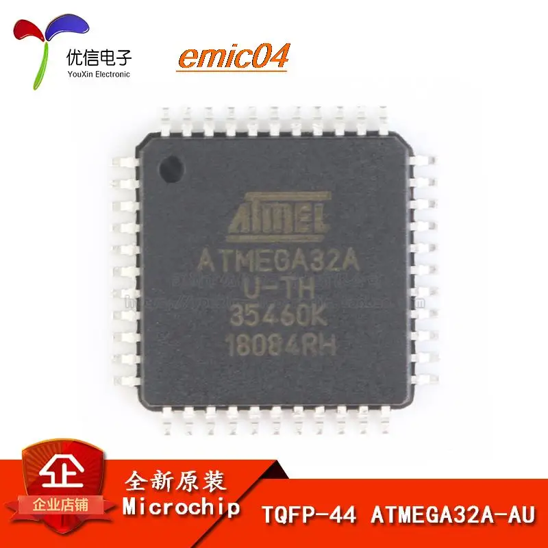 

Оригинальный stock ATMEGA32A-AU 8 AVR 32K 44-TQFP