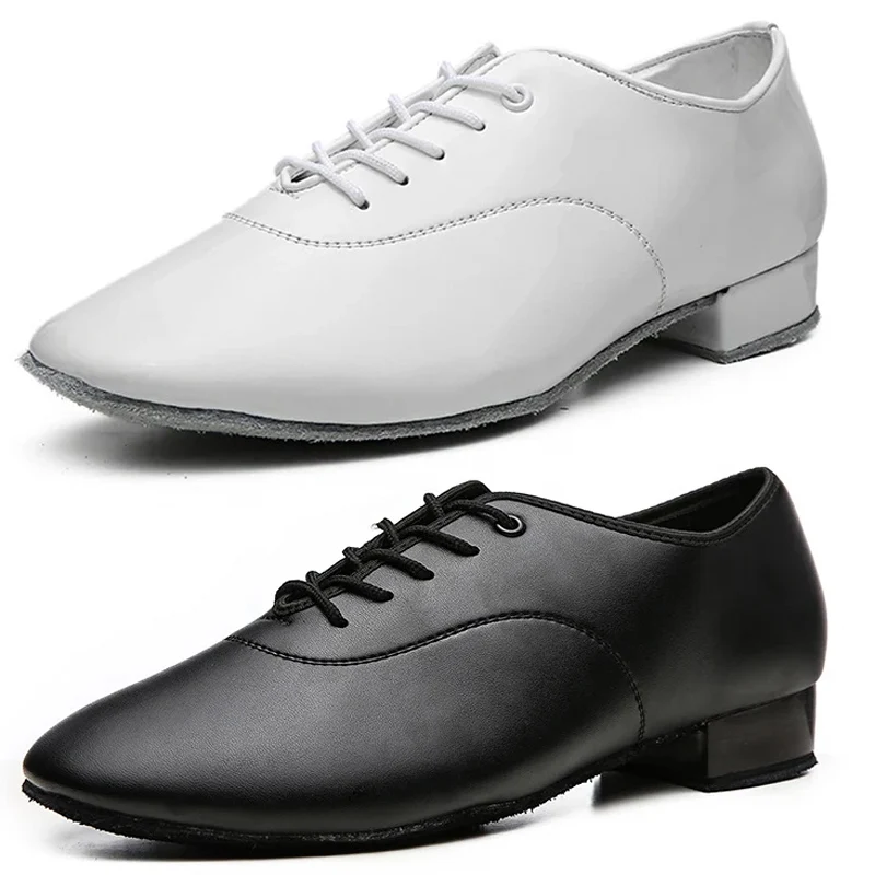 Новинка 2024 года мужская обувь для латинских танцев современная кожаная танго