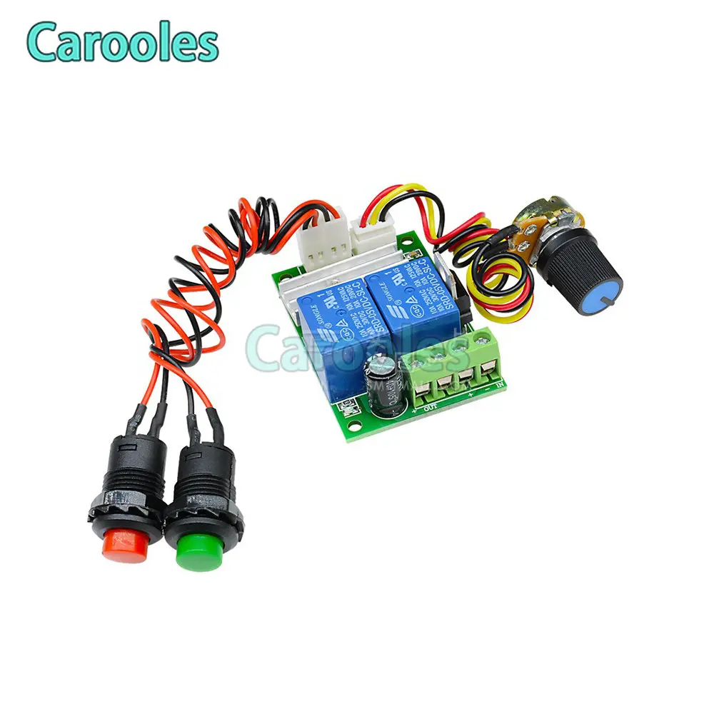 

6V 12V 24V 3A DC Motor Speed Controller Module PWM Adjustable Reversible Switch Control Diy Electronic PCB Board