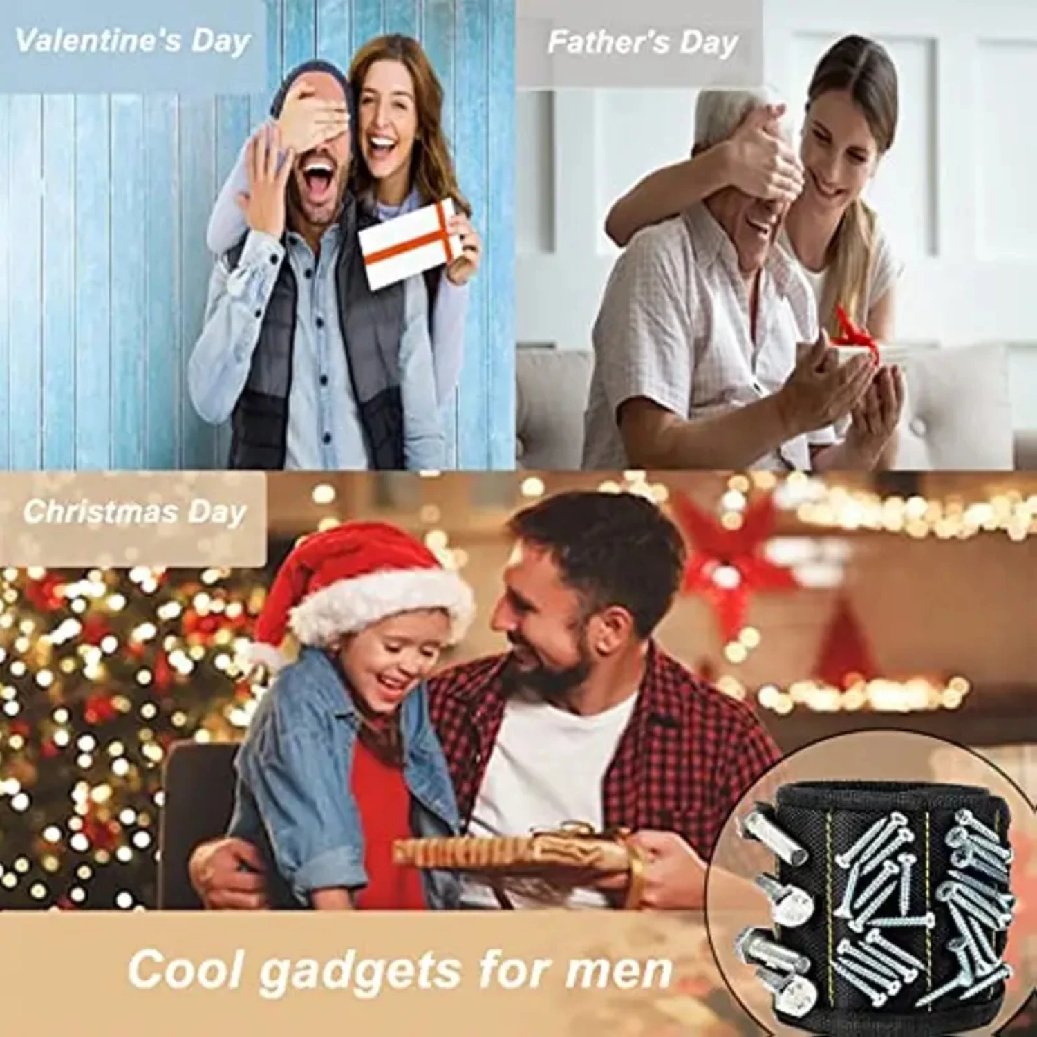 Магнитный браслет для винтов гвоздей сверл — сильные магниты крутые гаджеты