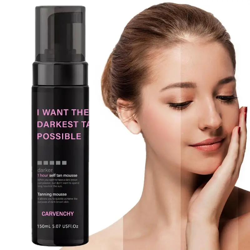 

150ml Self Tanning Mousse Sunless Self Tanning & Body Bronzer Mousse Sunless Natural Looking Self Tanner For All Skin Types